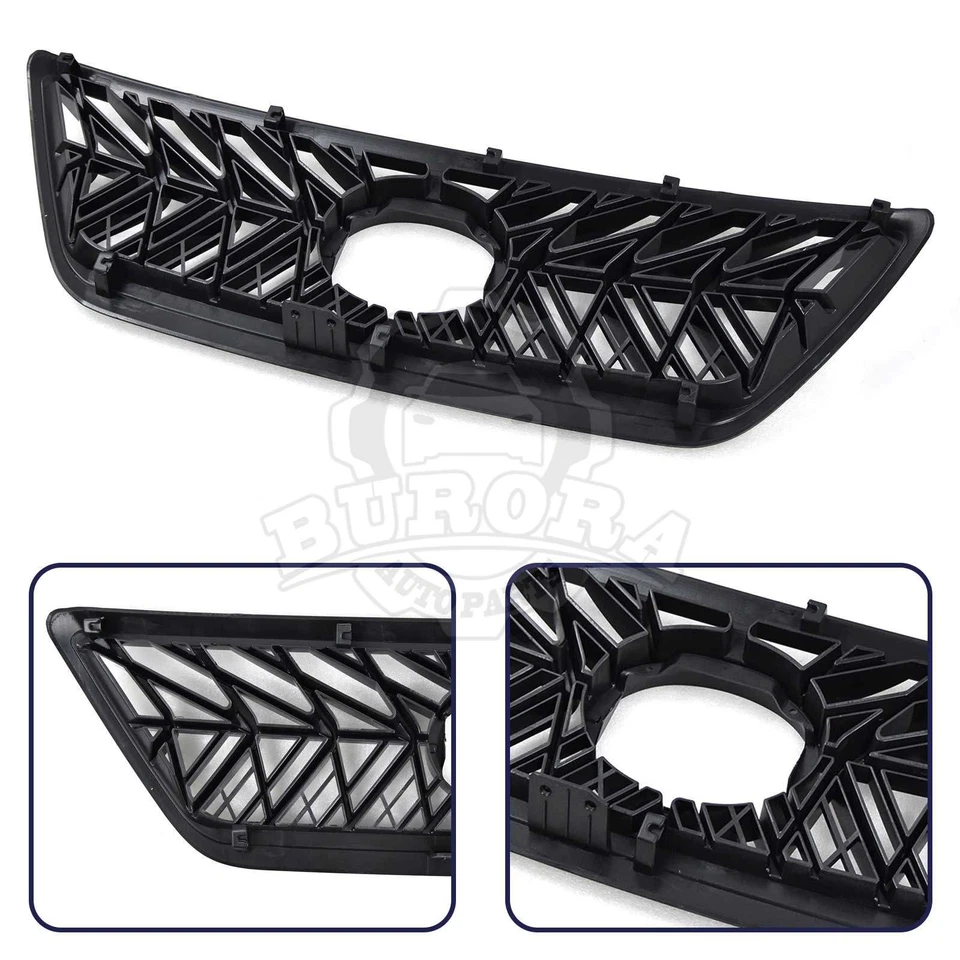 Parrilla delantera superior negra brillante estilo F-Sport EE. UU. para Lexus Gx470 2003-2009 Foto 4 de 4