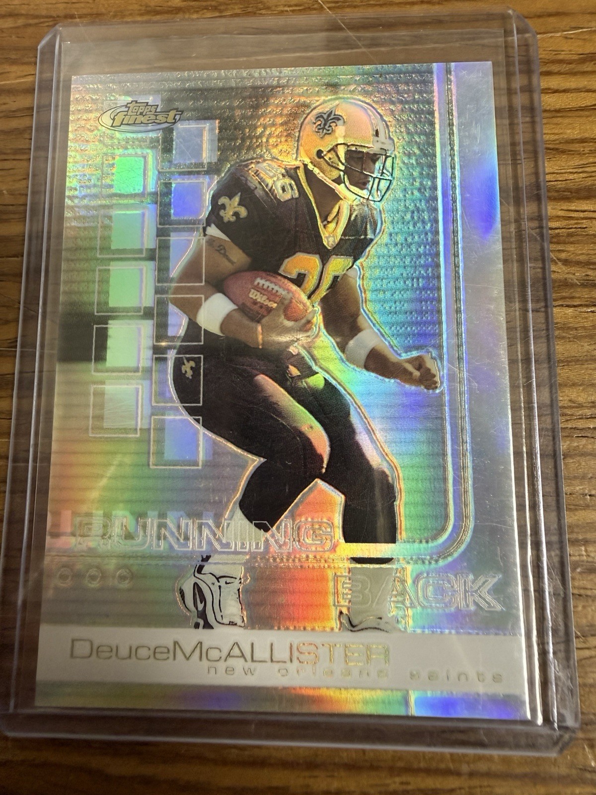 2002 Topps Finest - Deuce McAllister #13 Refractor /250