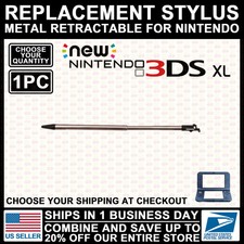 1PC New 3DS XL/LL Metal Retractable Stylus For Nintendo Touch Pen Replacement