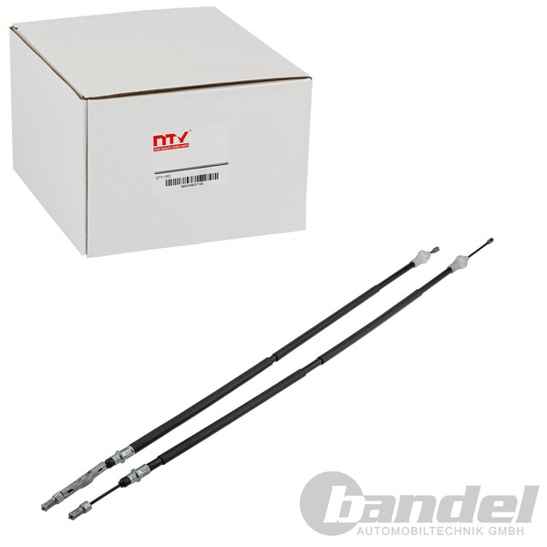 NTY Handbremsseil Hinten Passend FÜR Renault ScÉNic | HLR-RE-000-image