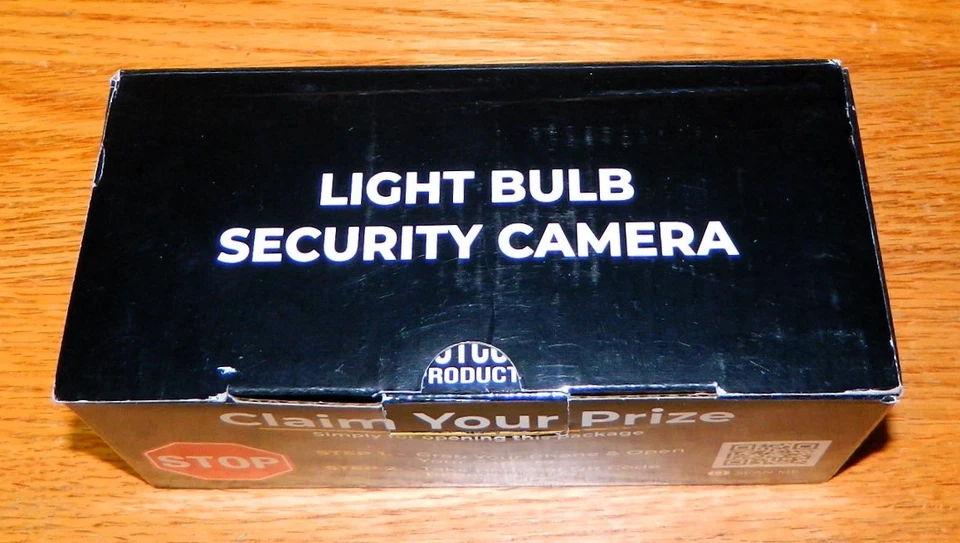 Dot Com Light Bulb Socket Security Camera WiFi App Controlled Open Box - Image 3 of 4