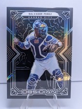 2022 Panini Obsidian Salvador Perez #30 Kansas City Royals