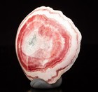 Polished Rhodochrosite Stalactite Slice Pink Geode Rare Argentina 50mm 69g C0219 — photo 10