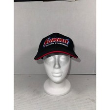 Summit Racing Equipment Black Adjustable Hat Embroidered Logo Baseball Cap Hat