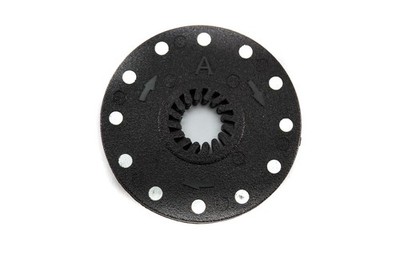 Magnet Scheibe für Sensor Tretlager E-Bike Elektro Fahrrad Pedelec schwarz 75mm