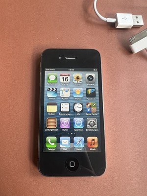 Apple iPhone 4s - 16GB - Schwarz (Ohne Simlock) A1387 (CDMA + GSM)