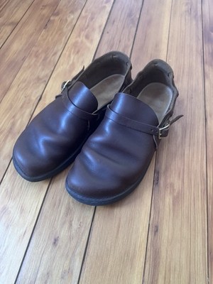 Aurora shoe company - Men's middle English - Brown - Size 7.5 US