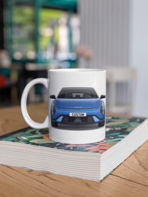 Personalisierter Kia EV4 GT Line S Kaffeebecher Geschenk - Farbwahl - SCHNELLER VERSAND