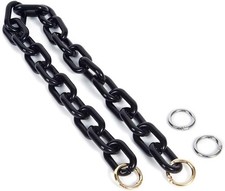 Yichain Chunky Acrylic Purse Strap Bag Chain Handle Replacement,Handbag Purse Ma