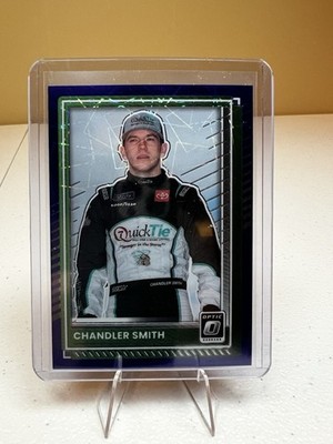 2025 Panini Donruss NASCAR Chandler Smith Optic Blue Velocity