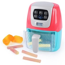 Toy Air Fryer for Kids, Kids Kitchen set Accessories, Chefs Pretend Kitchen App