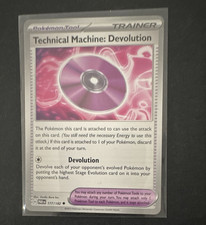 Pokémon TCG Technical Machine: Devolution 177/182 SV04 Paradox Rift RH Unc