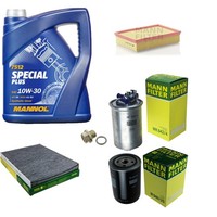 Mann Inspektionspaket 5L Mannol Special Plus 10W-30 FüR Seat Ibiza II 1.9 Sdi