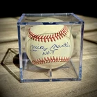 Mickey Mantle Signed Rawlings  American League Baseball Autographed NY Yankees