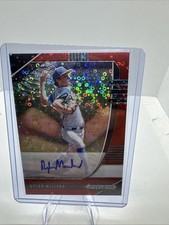 2020 Panini Prizm Draft Picks - Dylan MacLean #PDP115 Red Donut Circle Prizm...