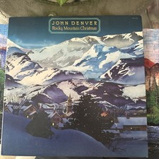John Denver Rocky Mountain Christmas Album LP Vinyl Record