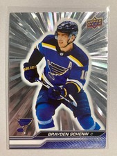 2023-24 Upper Deck Outburst Silver #158 Brayden Schenn