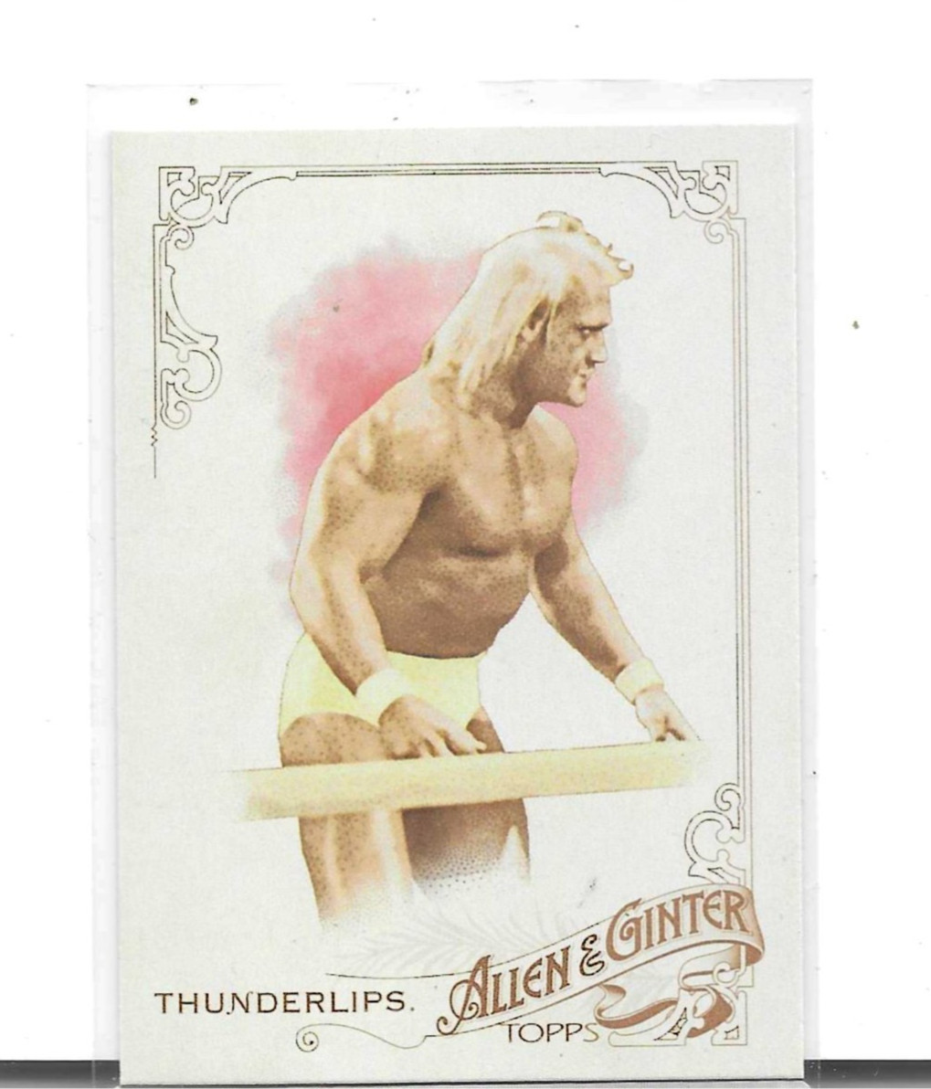 2015 Topps Allen & Ginter # 225 Thunderlips Hulk Hogan Rocky
