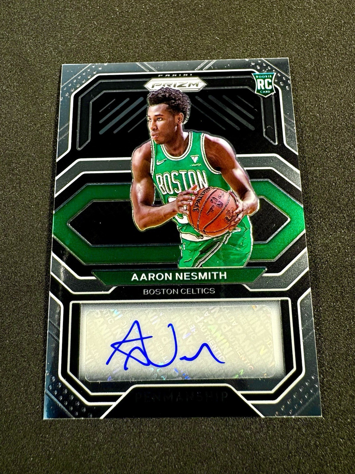 2020-21 Panini Prizm AARON NESMITH Rookie Penmanship Rookie RC Auto #RP-ANS