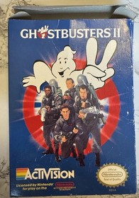 Ghostbusters II Nintendo NES CIB Authentic Tested And Working