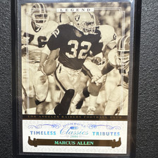2006 Donruss Classics Timeless Tributes Silver Marcus Allen #254 Raiders /50