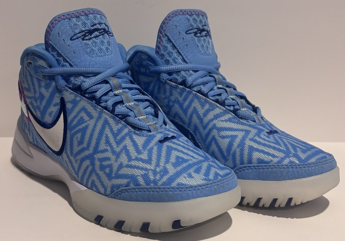 Nike Lebron NXXT Genius UNC Blue Basketball Shoes HF0712-402 Size