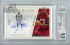 Shaquille O'Neal 2019 National Treasures Gold Autograph Card PS-SON 9/10 BGS 8.5