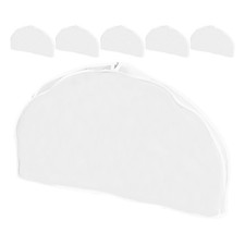 2 Count Clothes Protectors for Hanging Dust Covers Clear Shoulder