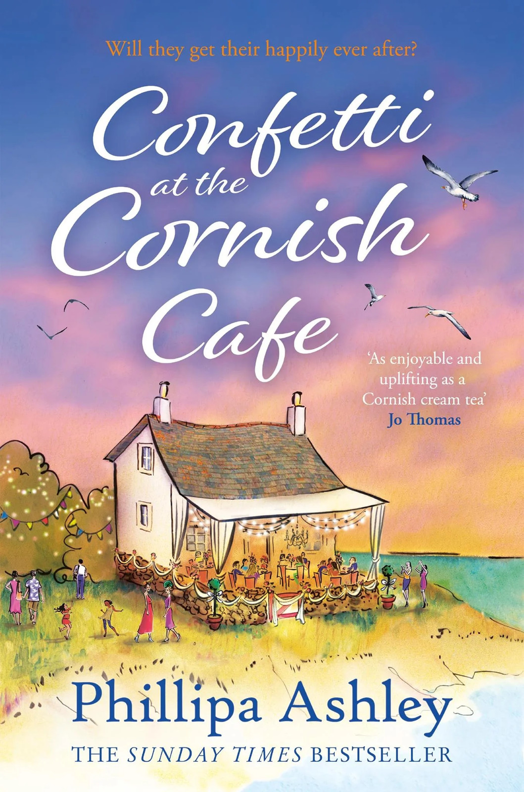 CONFETTI AT THE CORNISH CAFÉ: The most uplifting escapist read