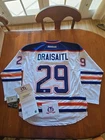 LEON DRAISAITL AUTOGRAPHED REEBOK NHL JERSEY SIZE LARGE EDMONTON OILERS