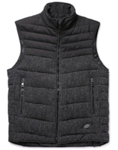 Rag & Bone Heritage Collection Wool Puffer Vest Gray And Black Size Large - Picture 1 of 11