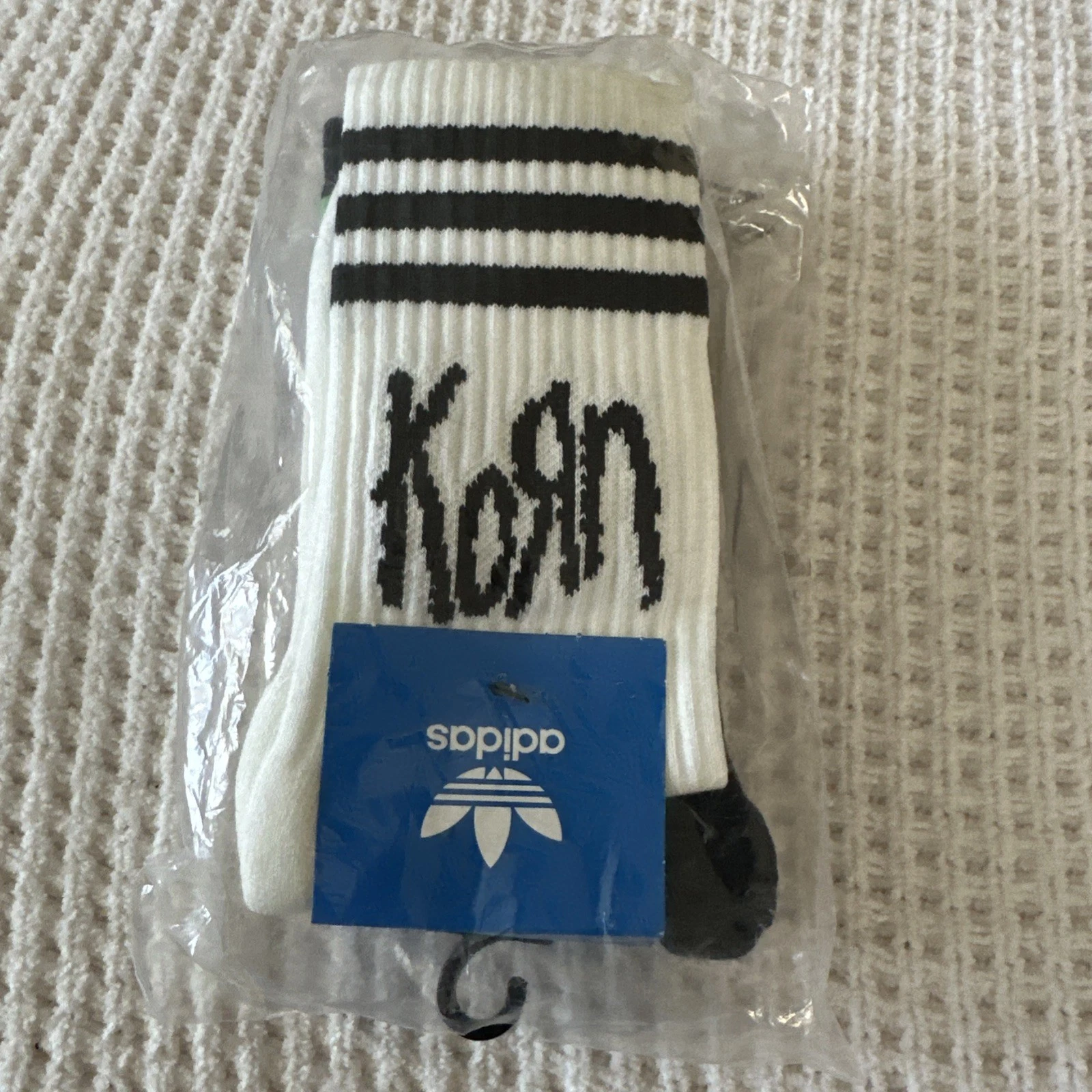 Adidas x Korn Socks Follow The Leader Limited Edition 3 Pack XS (2.5-4) RARE