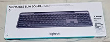 Logitech Signature Slim Solar+ K980 Wireless Bluetooth Keyboard Solar Powered