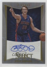 2012-13 Panini Select Silver Prizm 144/199 Kyle Singler #210 Auto 6do