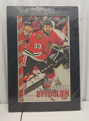 Dustin Byfuglien-Chicago Blackhawks Original Chicago Tribune Poster-Matted