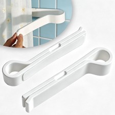 2 Packs Shower Curtain Weights,Magnetic Shower Curtain Holder, Adhesive Showe...