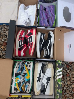 Men's VANS Nike adidas A Bathing Ape Amiris Nike Sb Melos Size 9.5 10