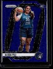ALISSA PILI 2024-25 PANINI PRIZM WNBA BLUE VELOCITY PRIZM RC MINNESOTA LYNX #150