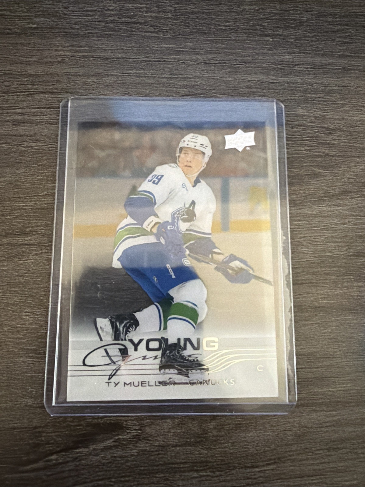 Ty Mueller Clear Cut Young Gun 25-26 Upper Deck Series 2 #476