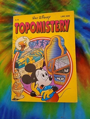 1993 TOPOMISTERY BOOK N.16 WALT DISNEY LECCE PEN GREEN 
