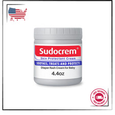 Sudocrem Diaper Rash Cream 4.4oz Soothes, Treats Prevents Irritation