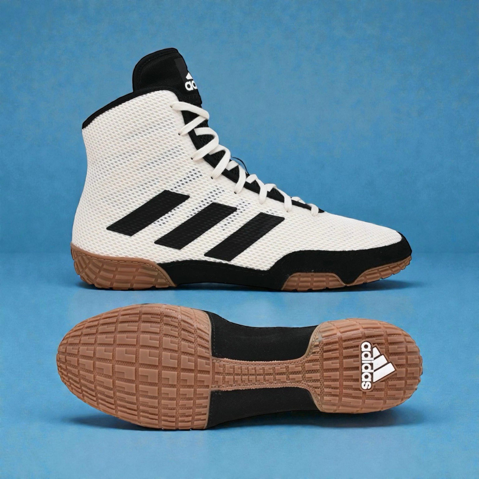 Adidas FV2470 Tech Fall 20 WhiteBlack Wrestling Shoes New size 13 10590₽