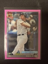 2026 Topps Series 1 1991 Derek Jeter #T91-30 Pink Variation