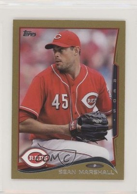 2014 Topps Mini Gold 59/63 Sean Marshall #445 y0i