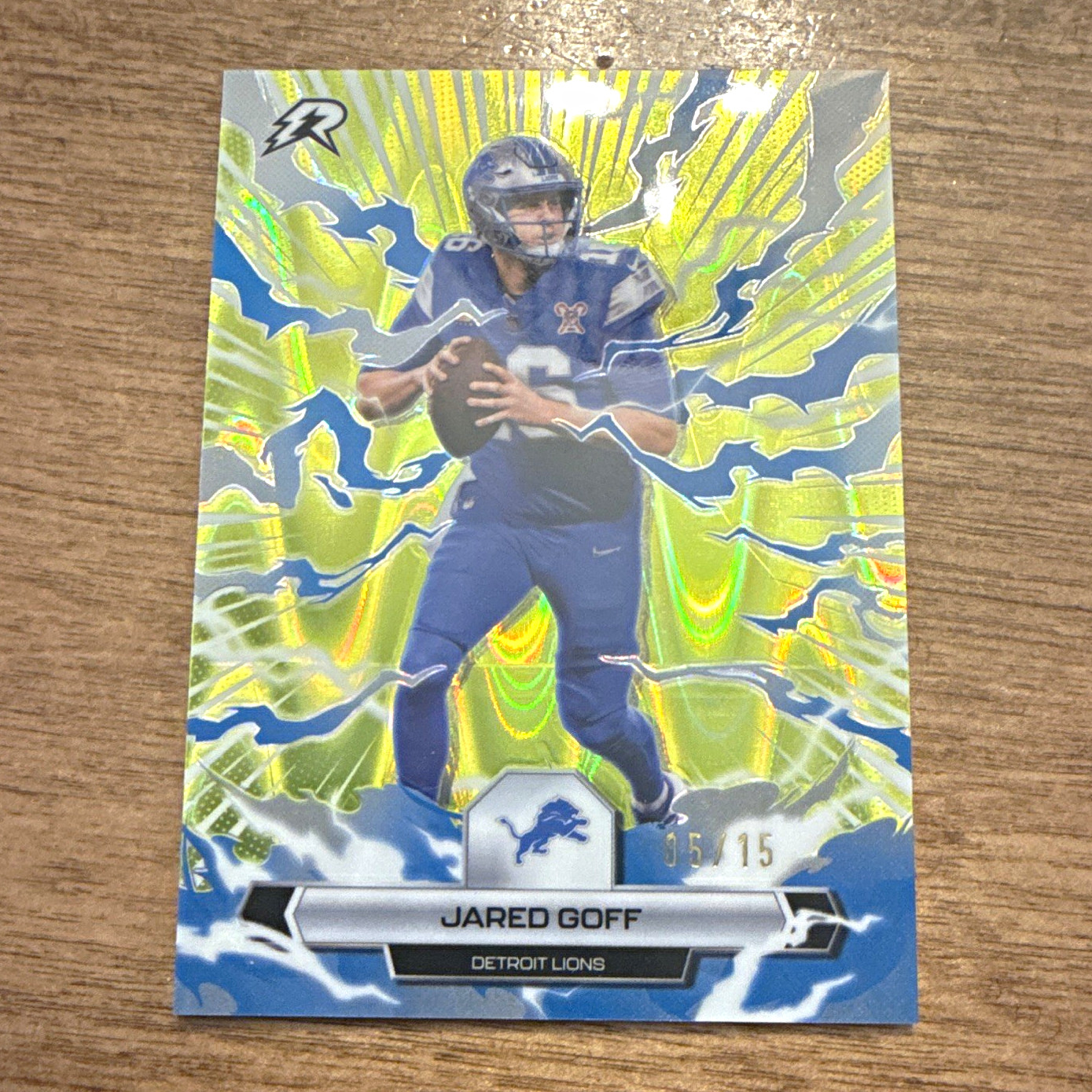 Topps 2026 Resurgence Jared Goff Lions #31 Parallel Serial Numbered 05/15