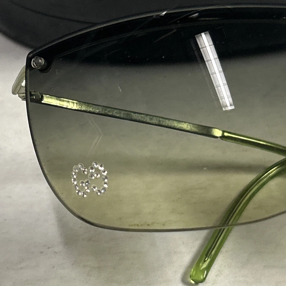 Gafas de sol Gucci Y2K vintage tintadas verdes Foto 2 de 4