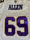 Reebok JARED ALLEN Minnesota Vikings Jersey Youth XL (16-18) White SEWN — photo 3