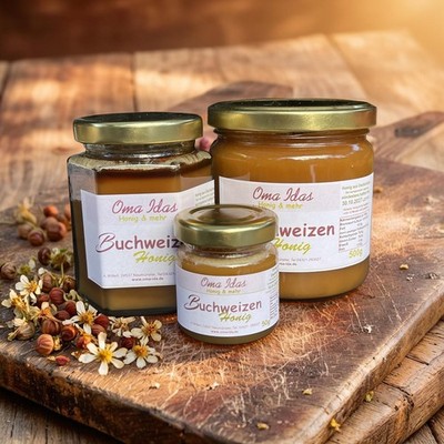 Buchweizenhonig, Deutschland Buchweizen Honig Imker Bienenhonig Natur Geschenk