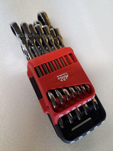 MAC TOOLS Flex Combination Wrench Ratchet Wrench Set of 12 SRWMF126PT 12 point - Foto 14 di 24