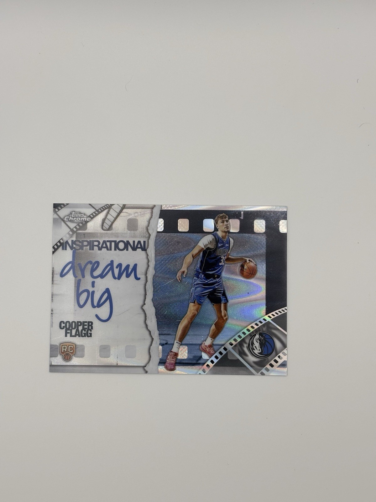 2025-26 Topps Chrome - Inspirational Cooper Flagg #IP-18 RayWave Refractor (RC)